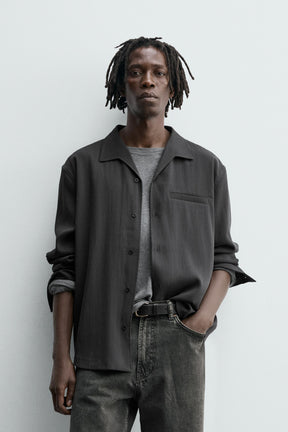 WASHED FLOWING SHIRT - Image 2