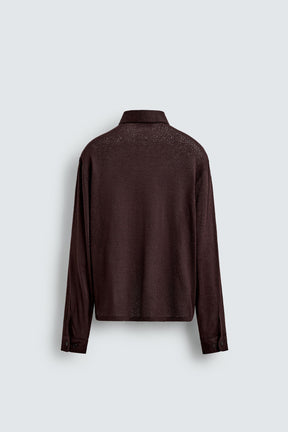 TEXTURED JACQUARD SHIRT - Image 8