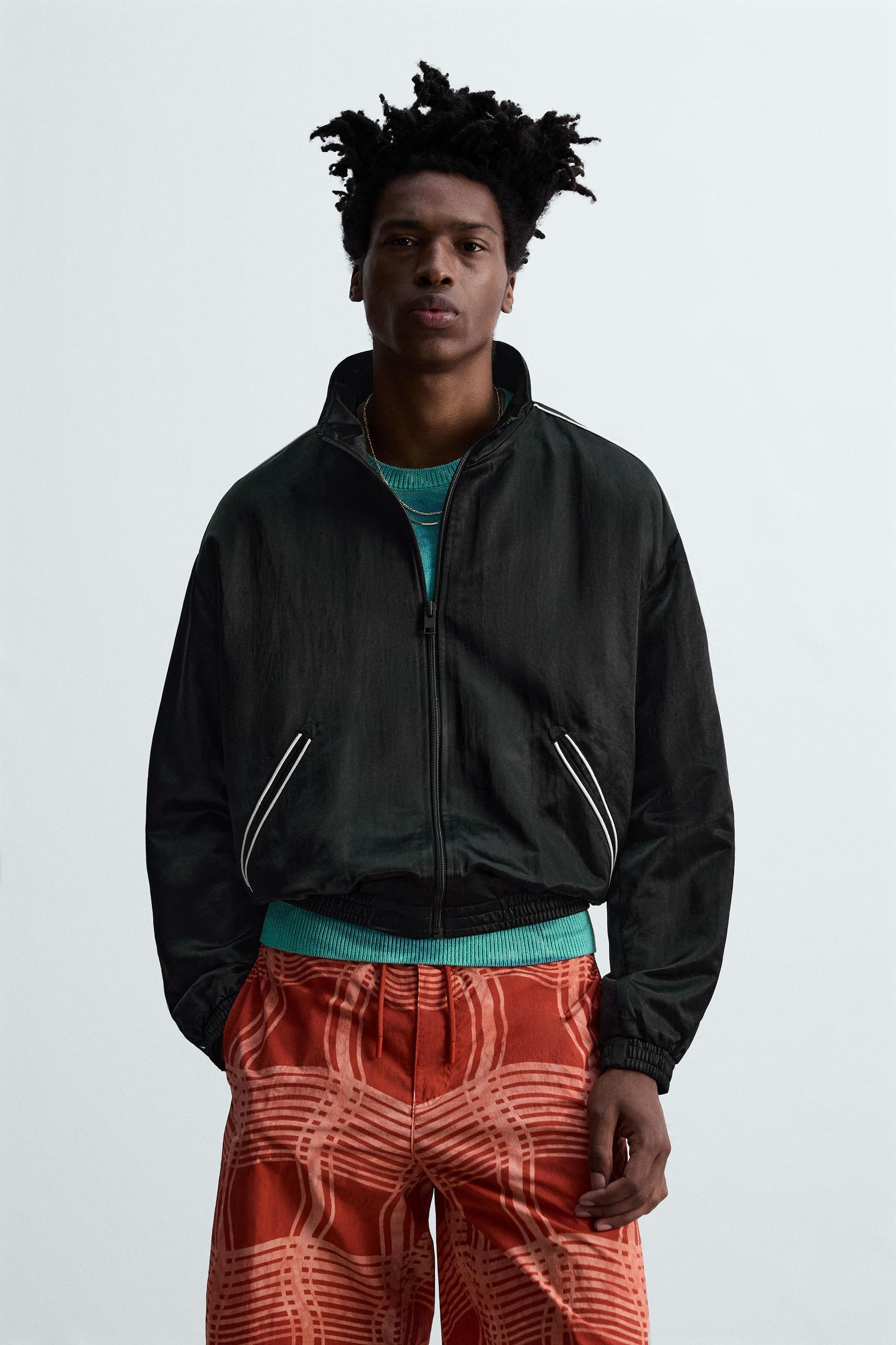 EMBROIDERED BOMBER JACKET© OTIS KWAME KYE QUAICOE - Image 2