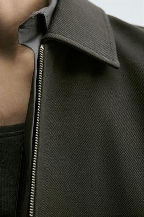 TEXTURED TWILL JACKET - Image 6