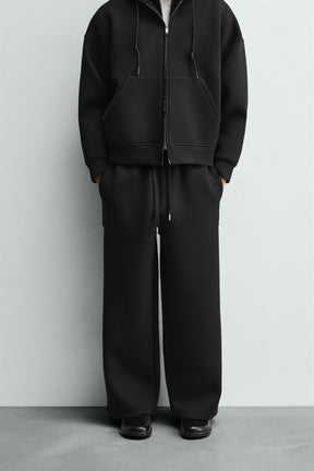 Wide Neoprene Trousers