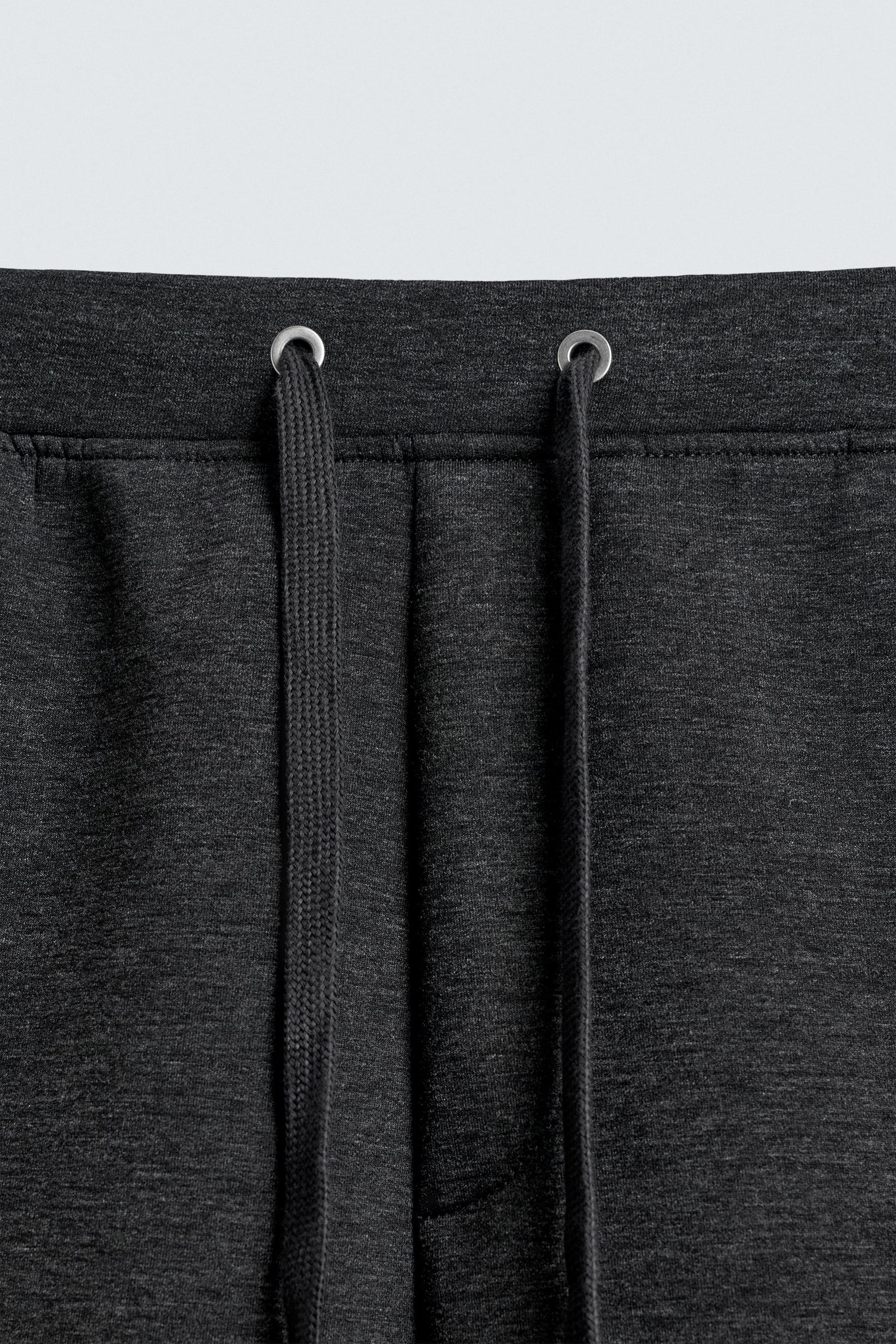 Wide Neoprene Trousers