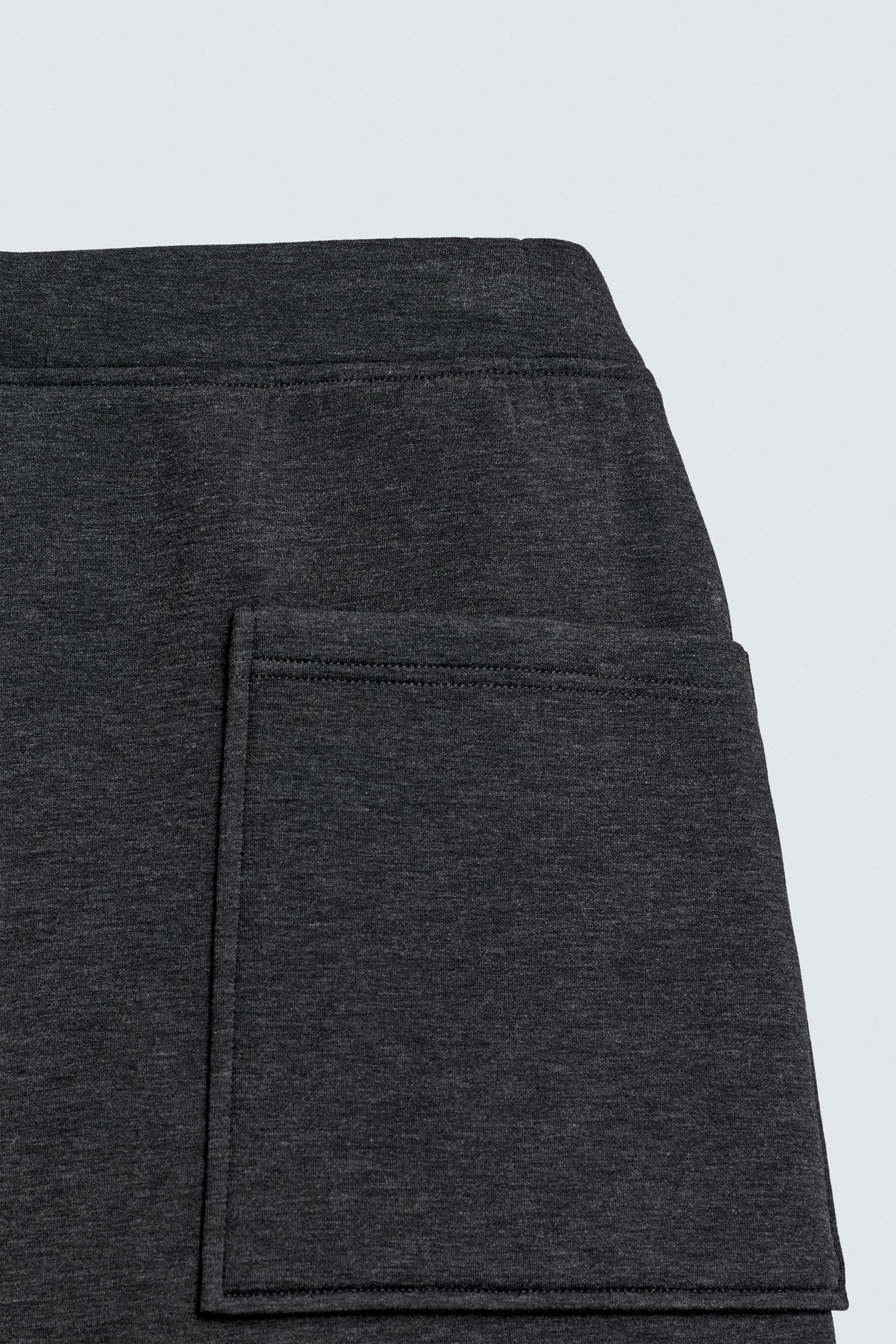 Wide Neoprene Trousers