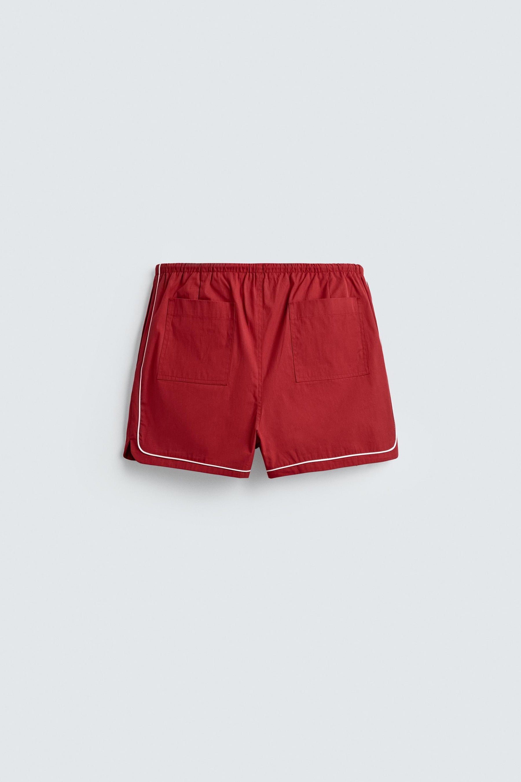 CONTRAST TRIM SHORTS - Image 8