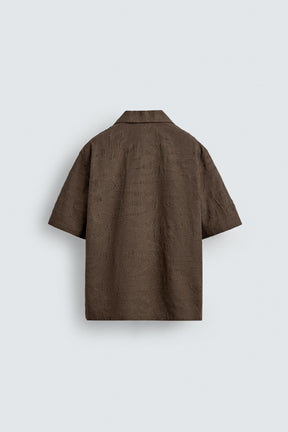 FLORAL JACQUARD SHIRT - Image 6