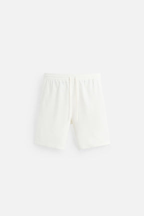 LINEN - VISCOSE BERMUDA SHORTS - Image 6