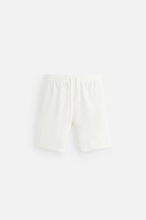 LINEN - VISCOSE BERMUDA SHORTS - Image 6