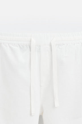 COTTON-LINEN RELAXED FIT TROUSERS - Image 8