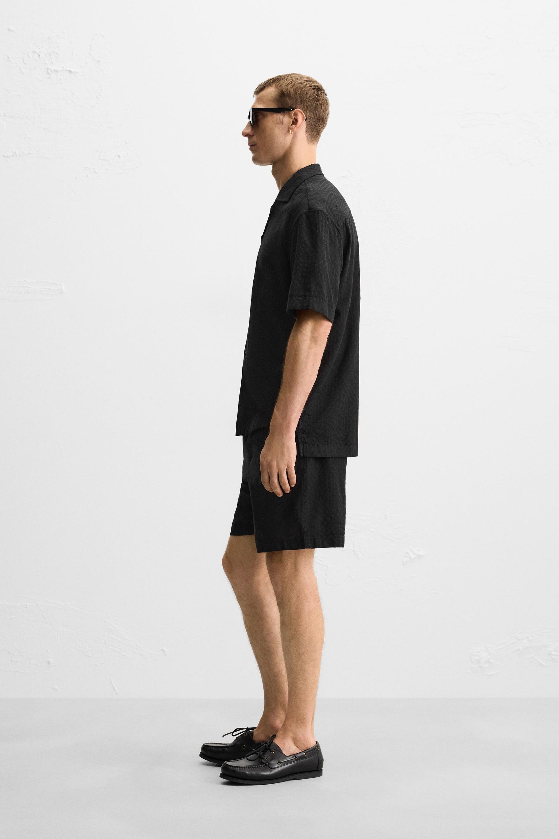 GEOMETRIC JACQUARD SHIRT - Image 4