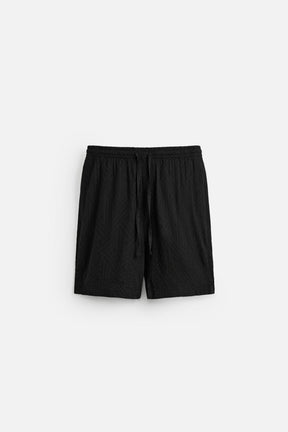 GEOMETRIC JACQUARD BERMUDA SHORTS - Image 7