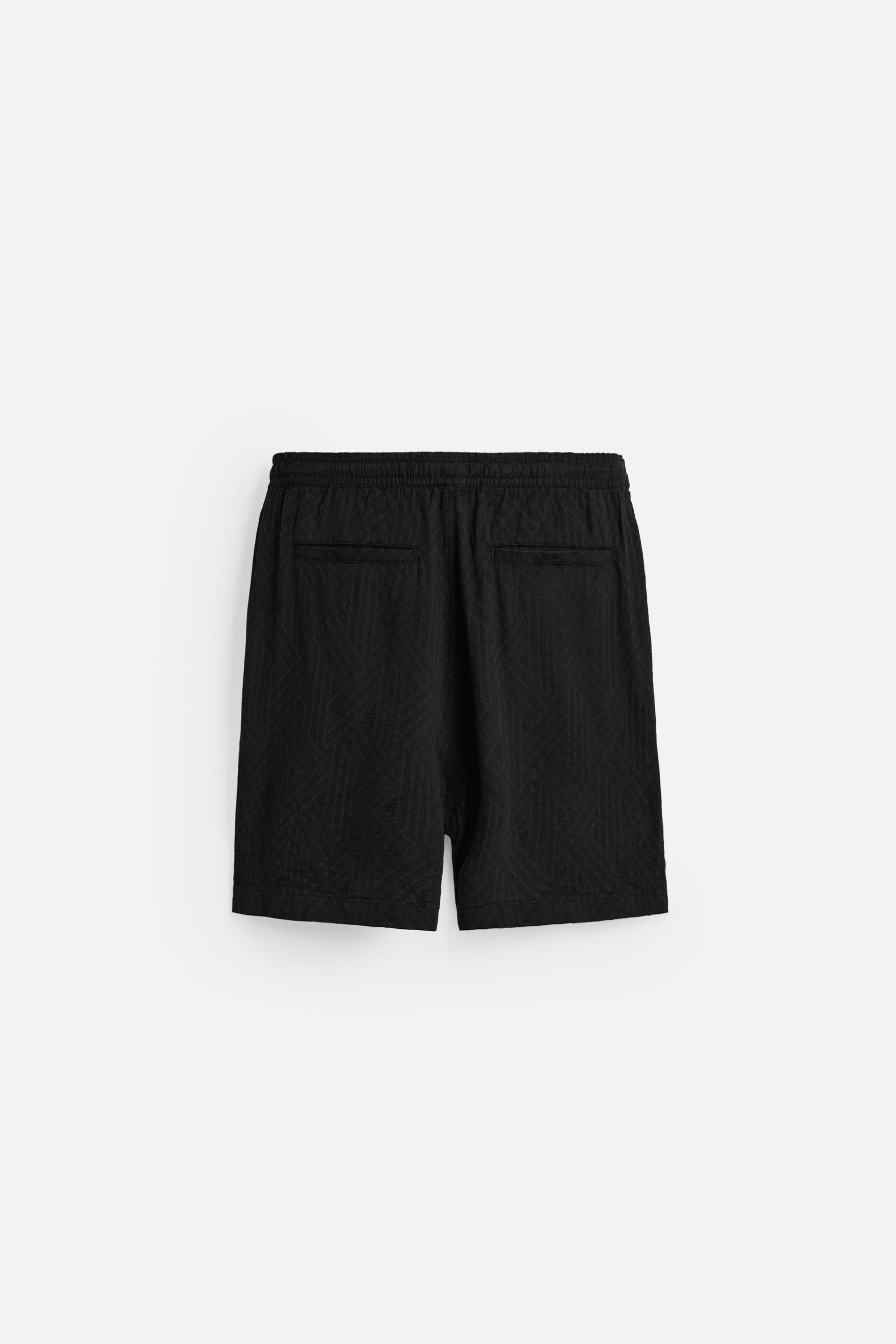 GEOMETRIC JACQUARD BERMUDA SHORTS - Image 8