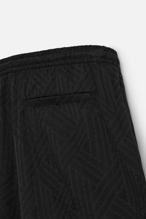 GEOMETRIC JACQUARD BERMUDA SHORTS - Image 10