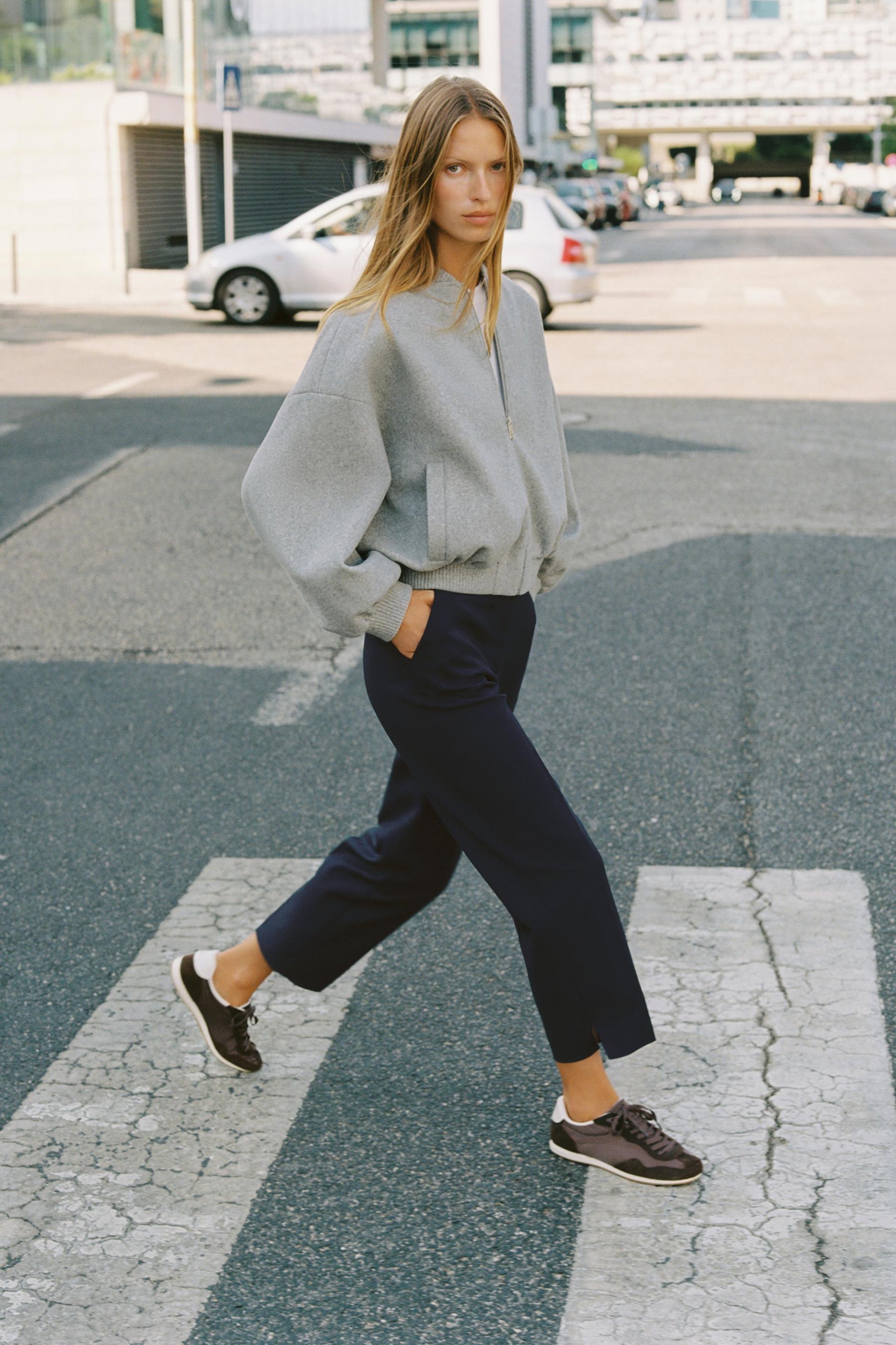 Vented Hem Trousers
