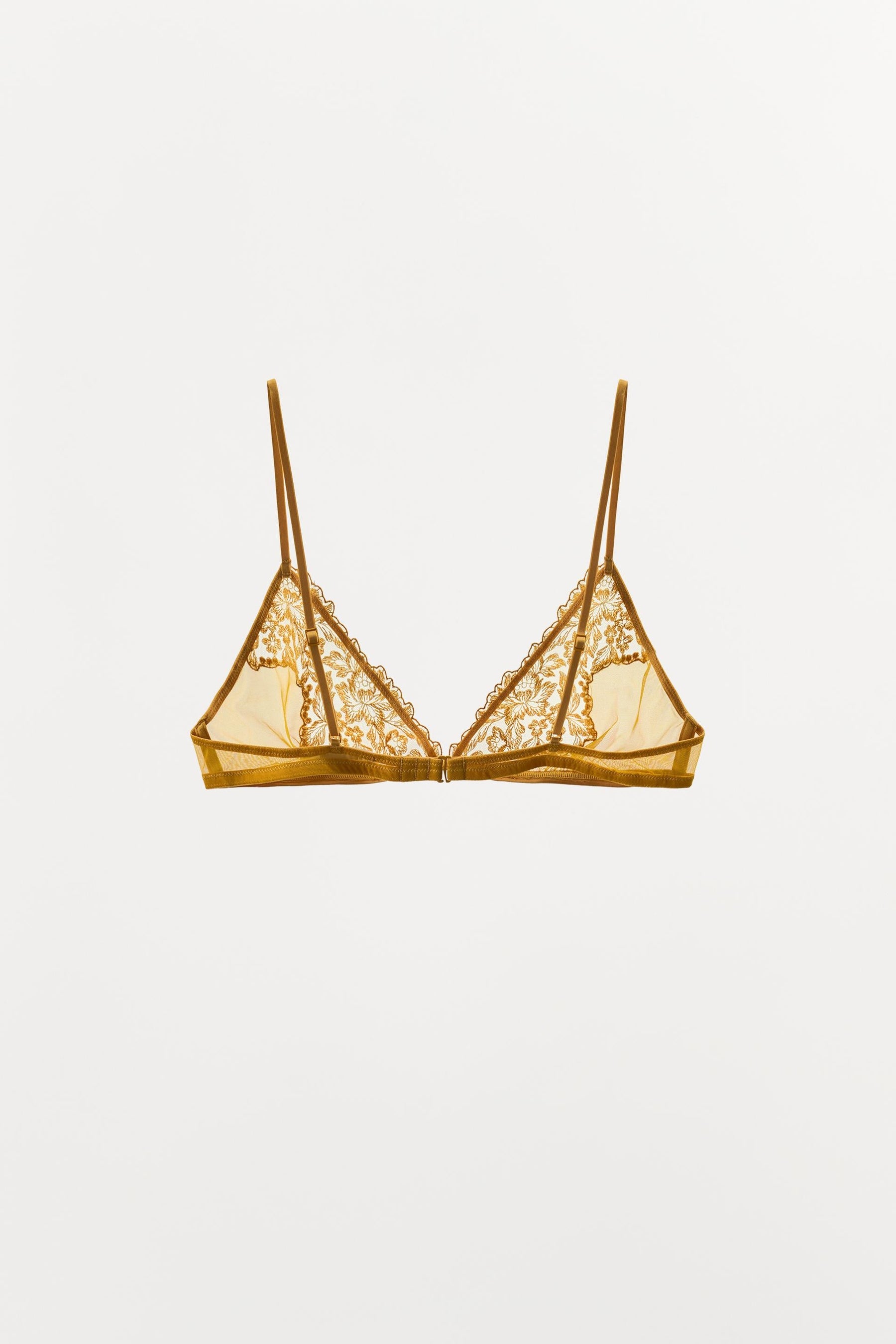 LACE TRIANGLE BRALETTE
