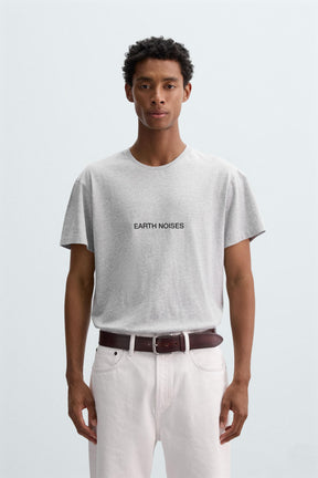 SLIM FIT SLOGAN T-SHIRT - Image 2