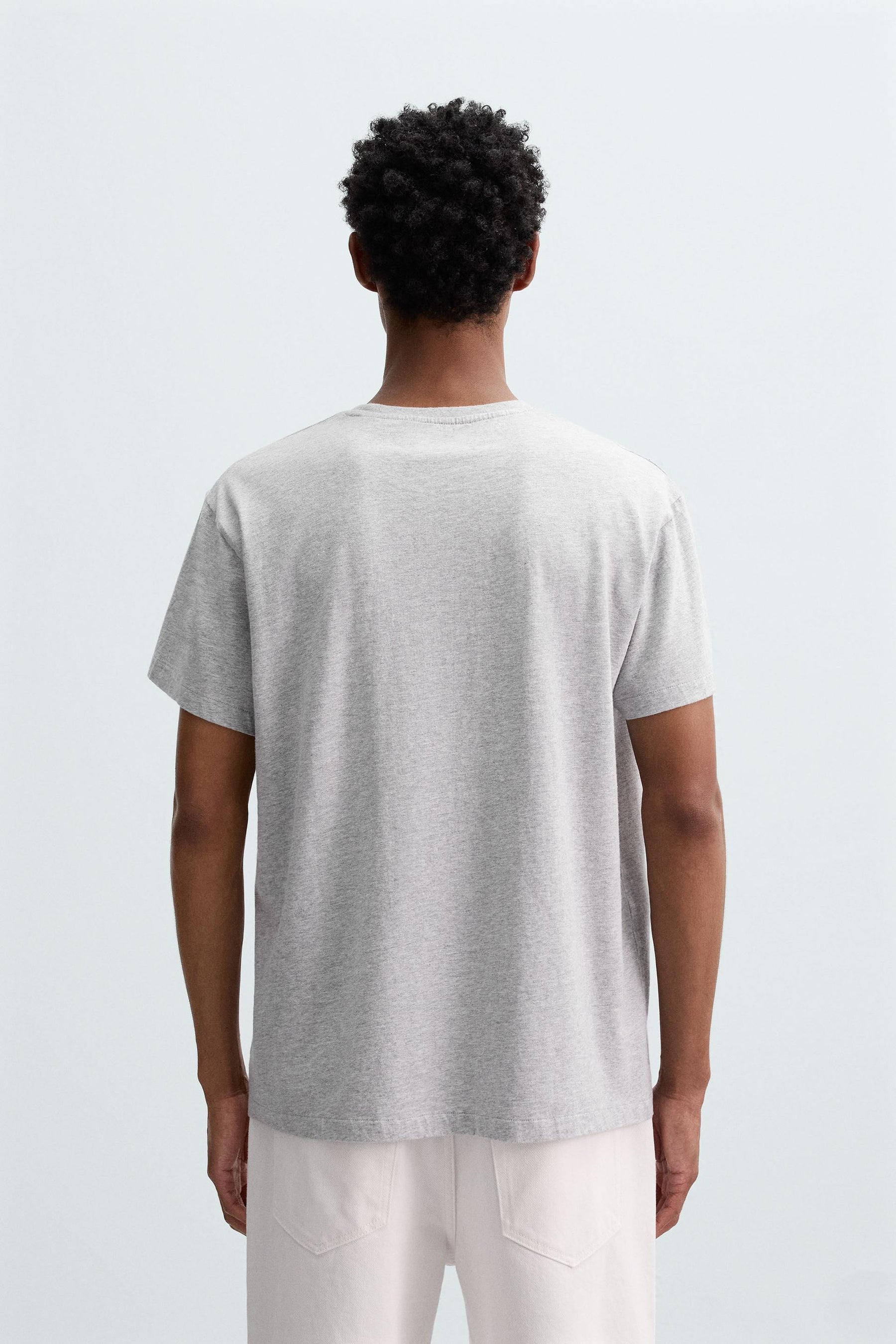 SLIM FIT SLOGAN T-SHIRT - Image 3