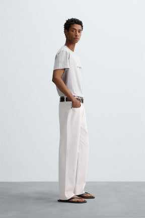 SLIM FIT SLOGAN T-SHIRT - Image 4