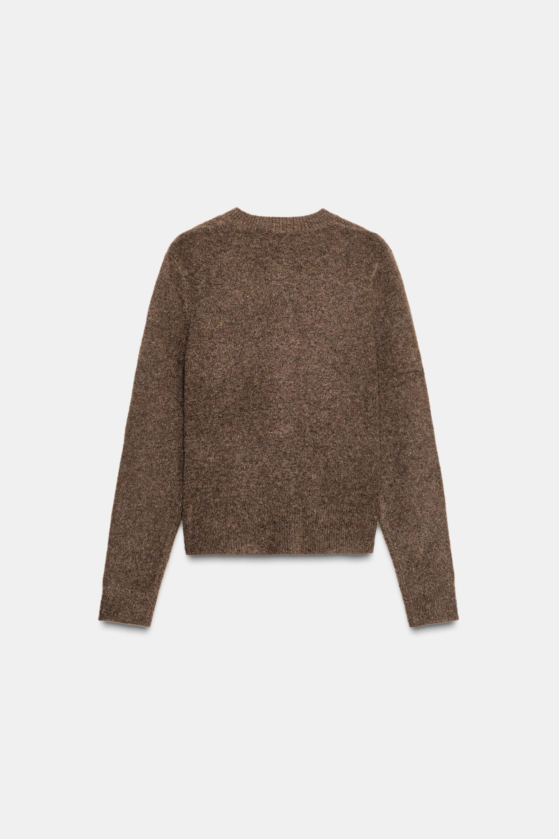 Knit Cardigan with Covered