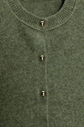 Ball-button Cardigan