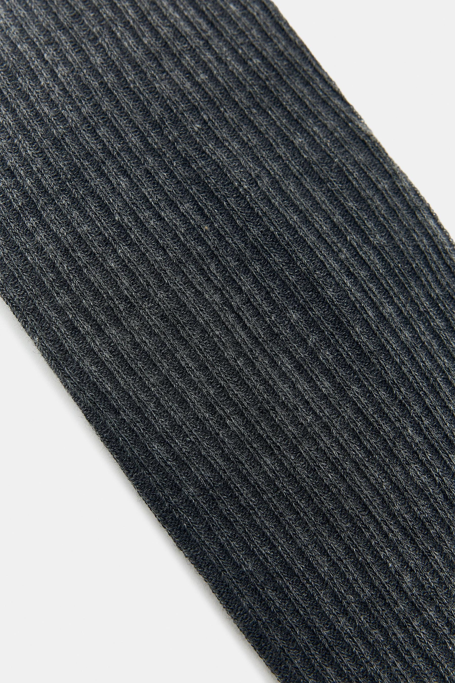 RIBBED TIGHTS