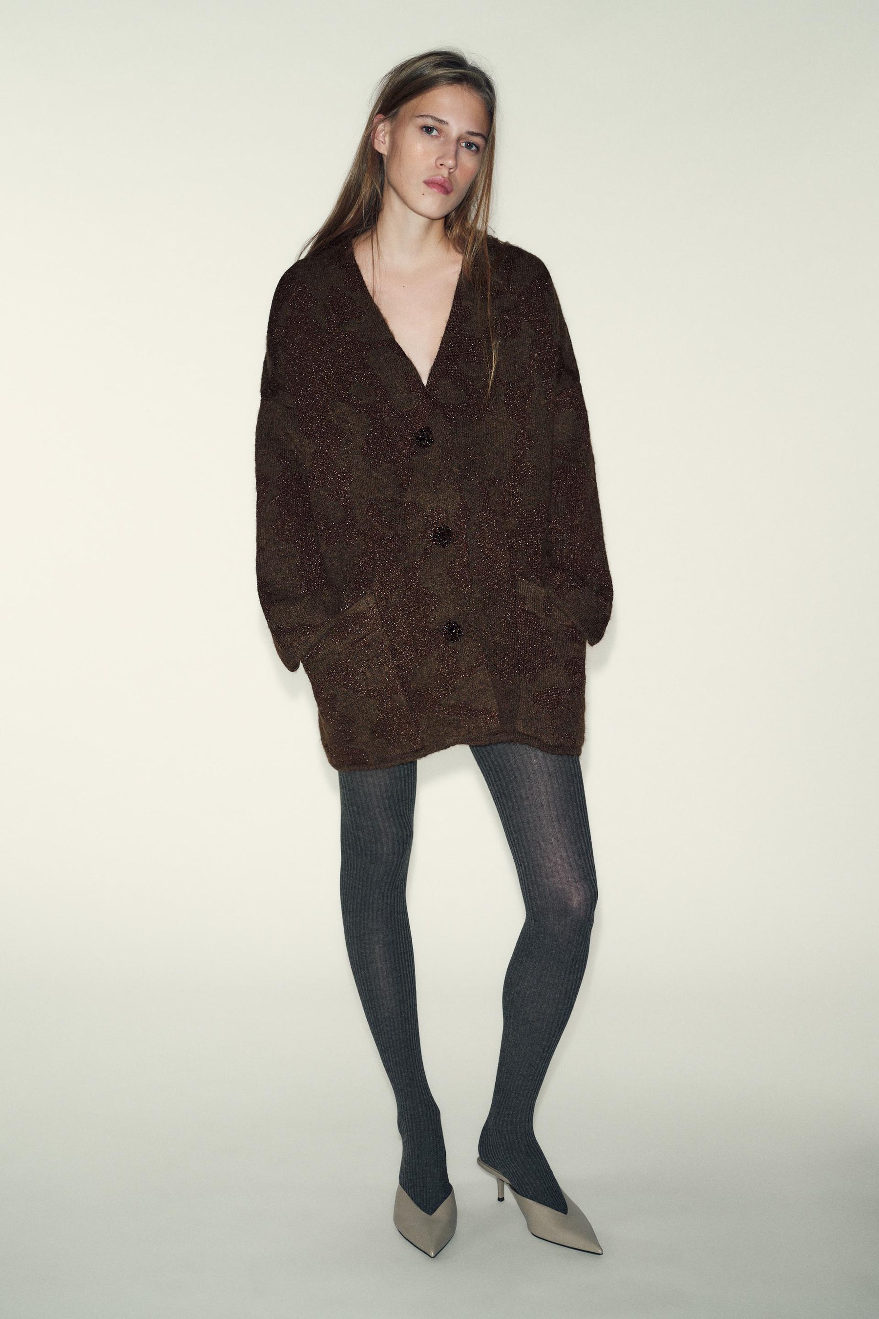 RIBBED TIGHTS
