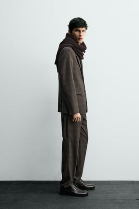 CHECK SUIT TROUSERS - Image 4