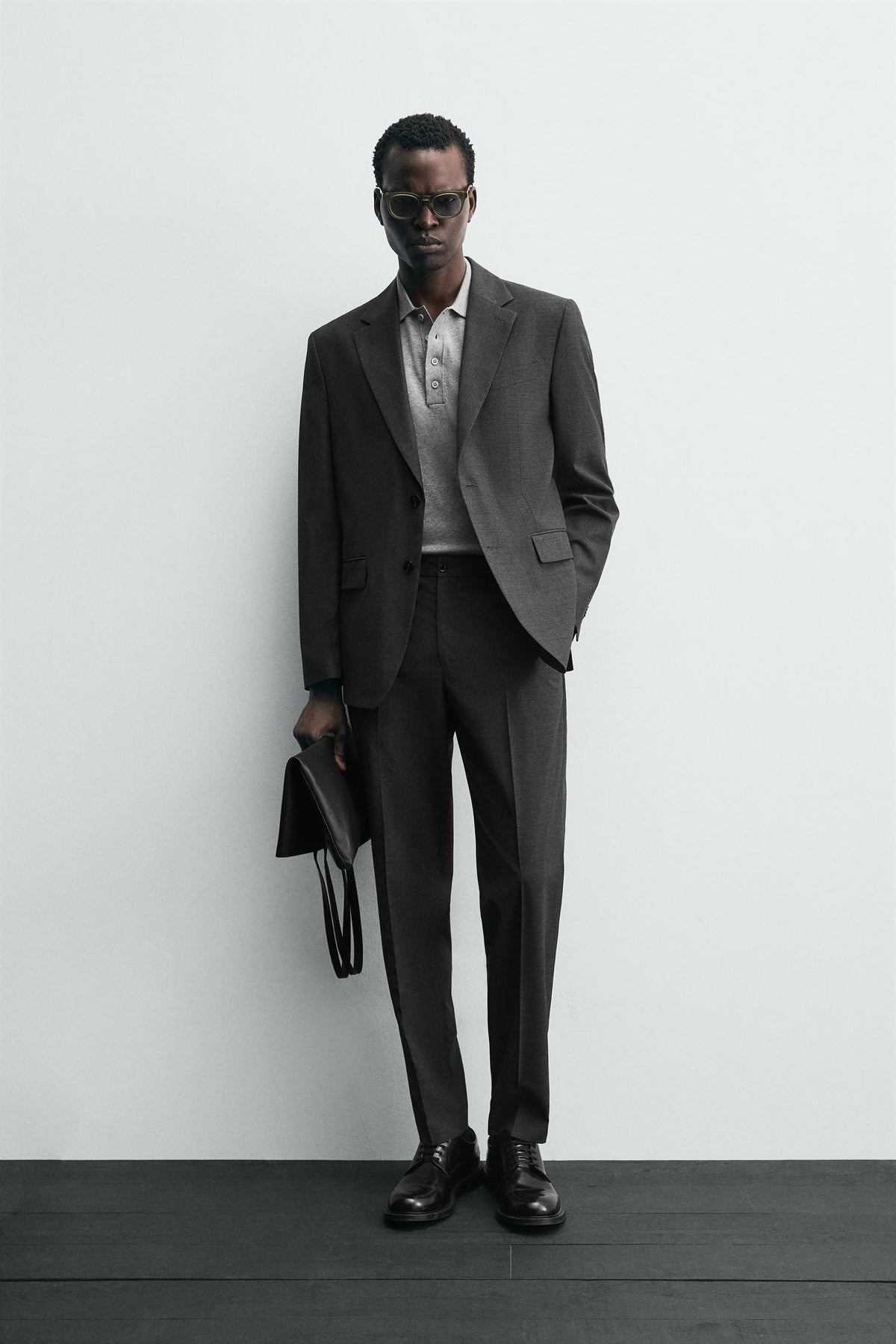 CHECK SUIT BLAZER - Image 1