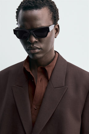 WOOL BLEND DOUBLE-BREASTED BLAZER - Image 6