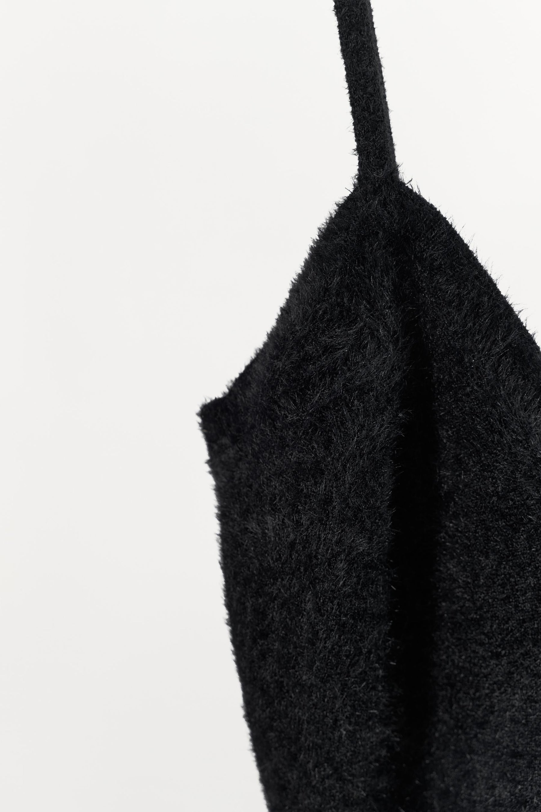 Faux Fur Polyamide Bodysuit