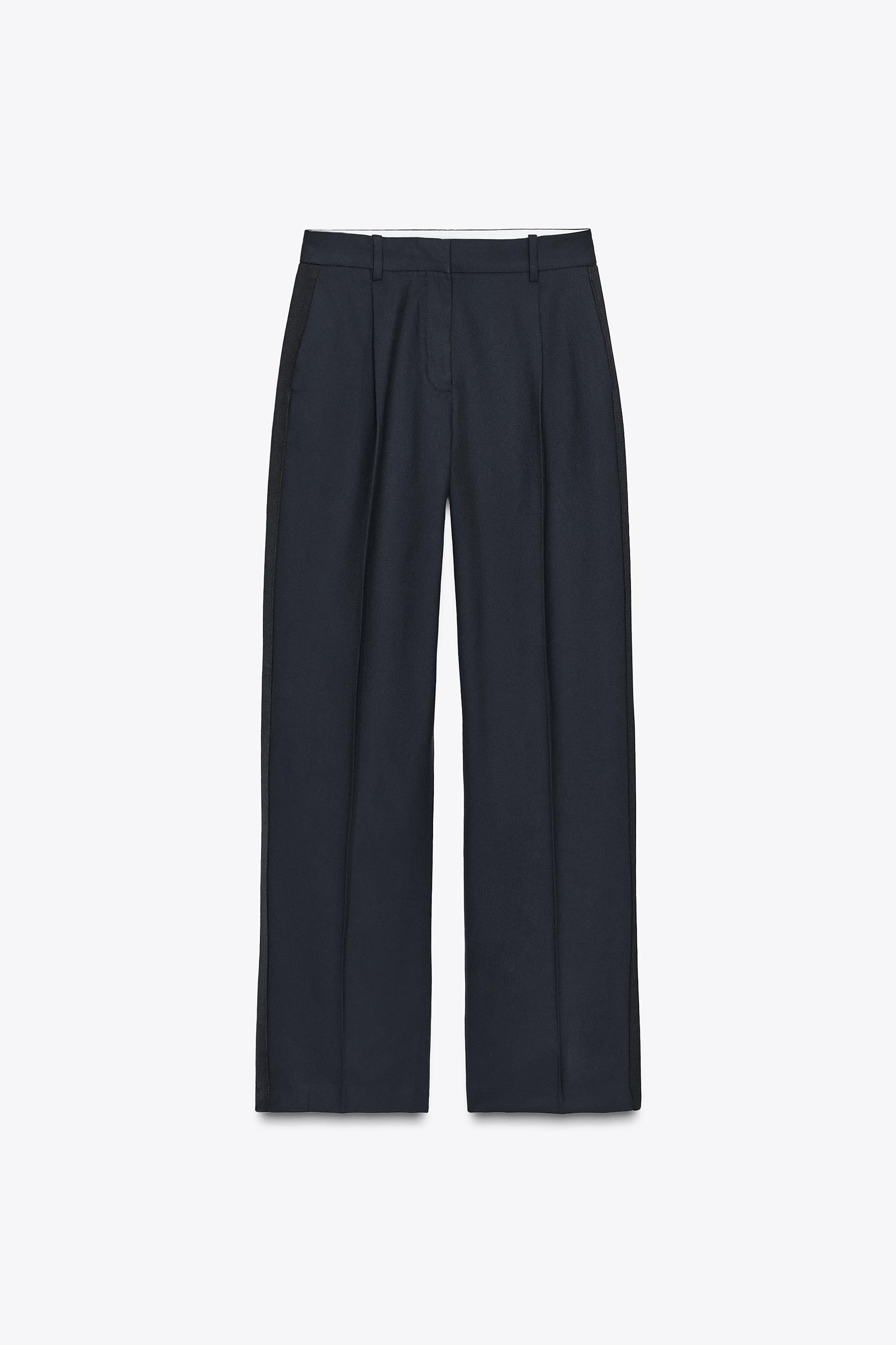 Striped side trousers