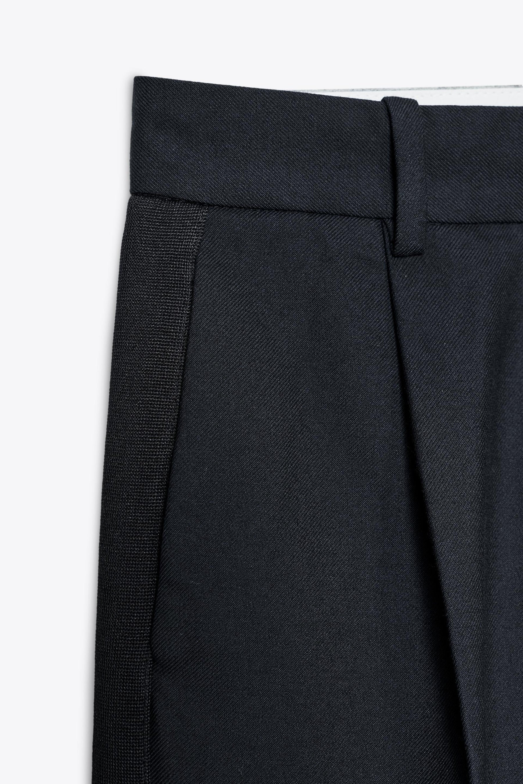 Striped side trousers