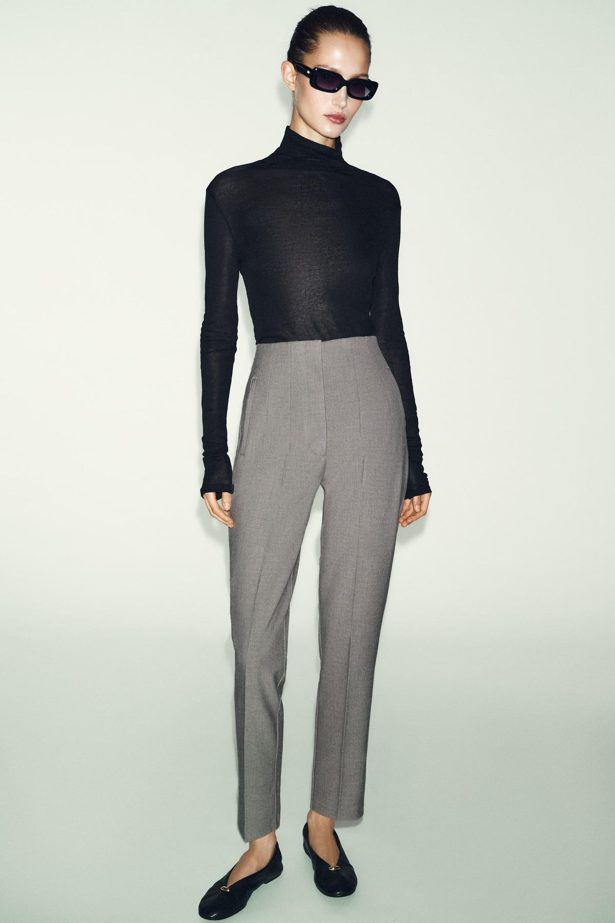 High-Waist Trousers