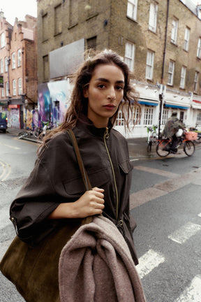 SAFARI JACKET WITH DRAWSTRING - Image 2
