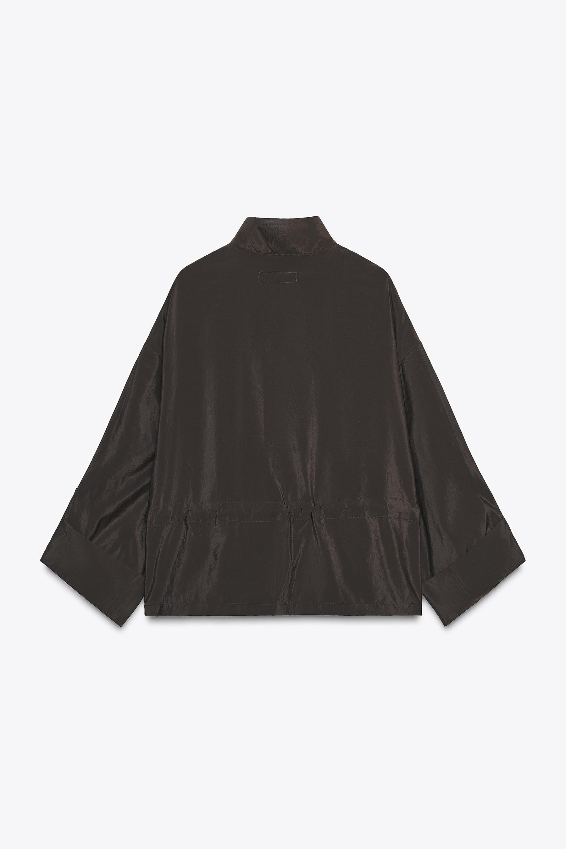 Safari-Jacke mit Kordelzug