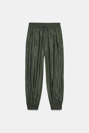 Cuffed Hem Trousers