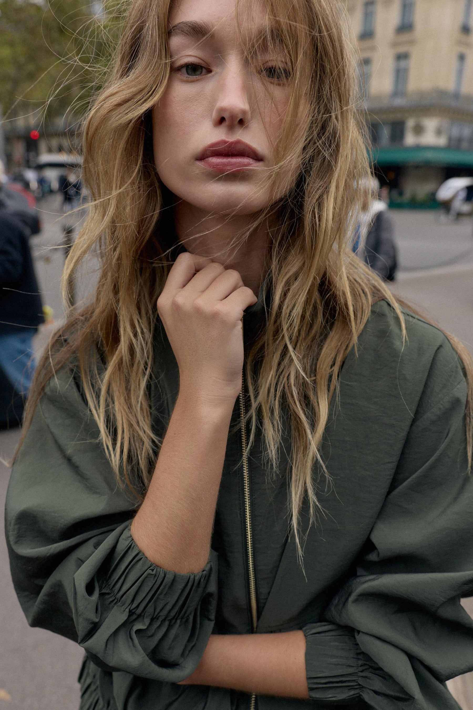 HIGH-NECK BOMBER JACKET - Image 4