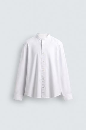 OXFORD SHIRT WITH STAND-UP COLLAR - Image 6