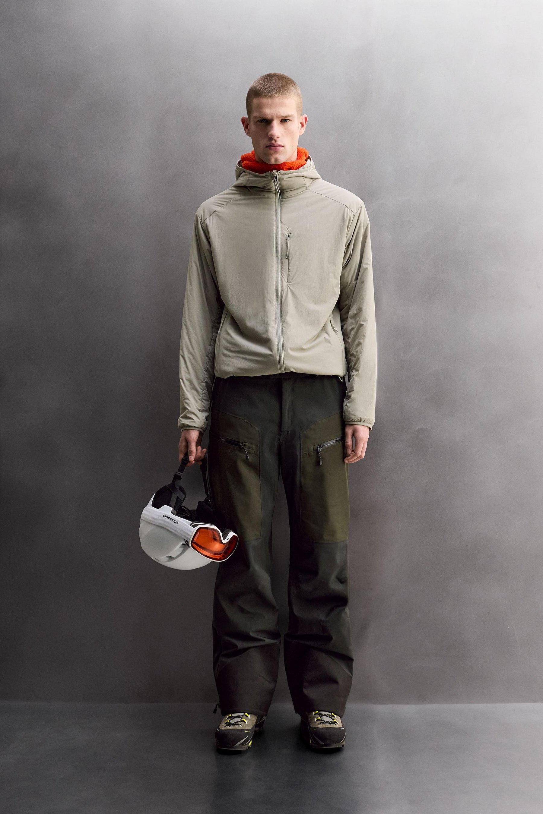 Leicht wattierte Skijacke