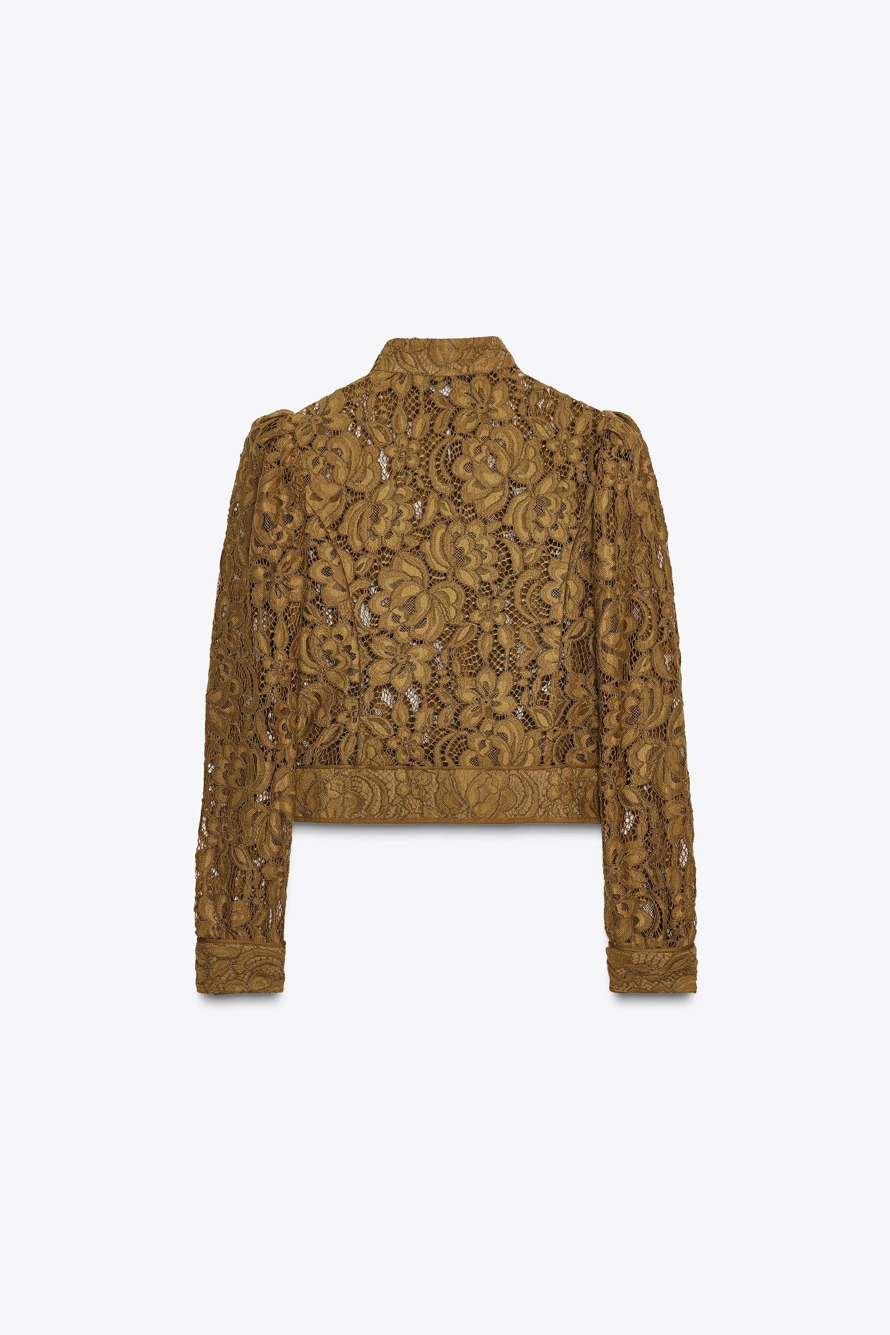 ZW COLLECTION LACE JACKET WITH PUFF SLEEVES - Image 5