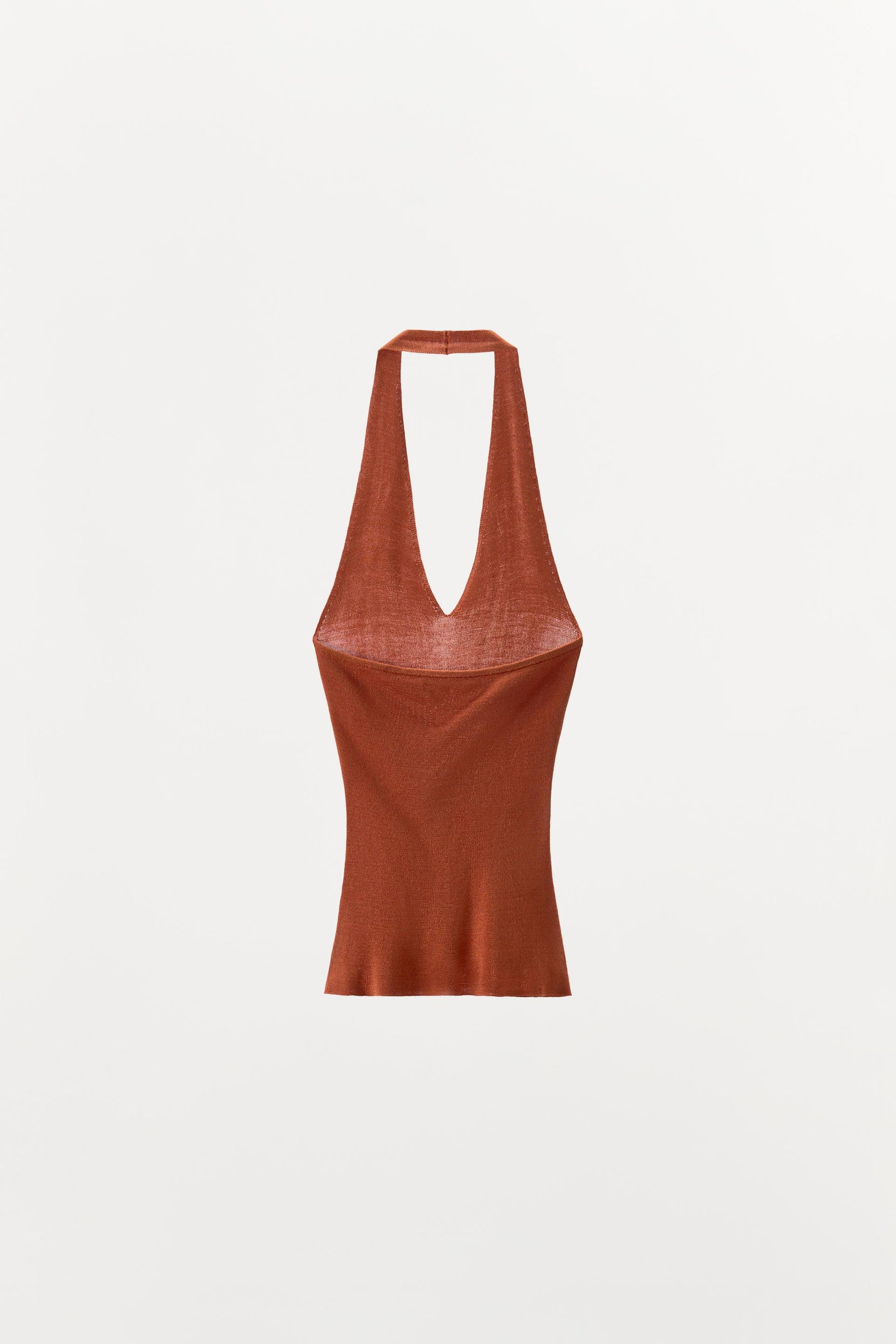 Silk Halter Top