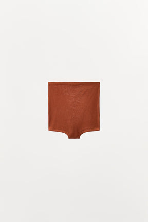 Seamless silk shorts