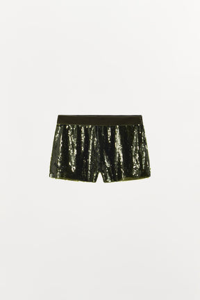 Sequin Shorts