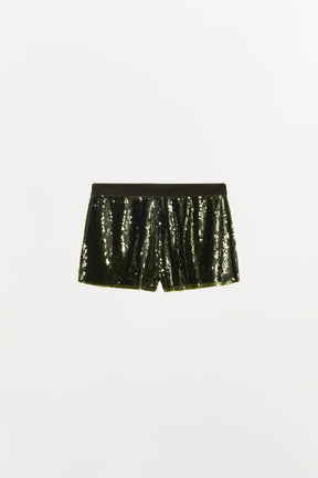 Sequin Shorts