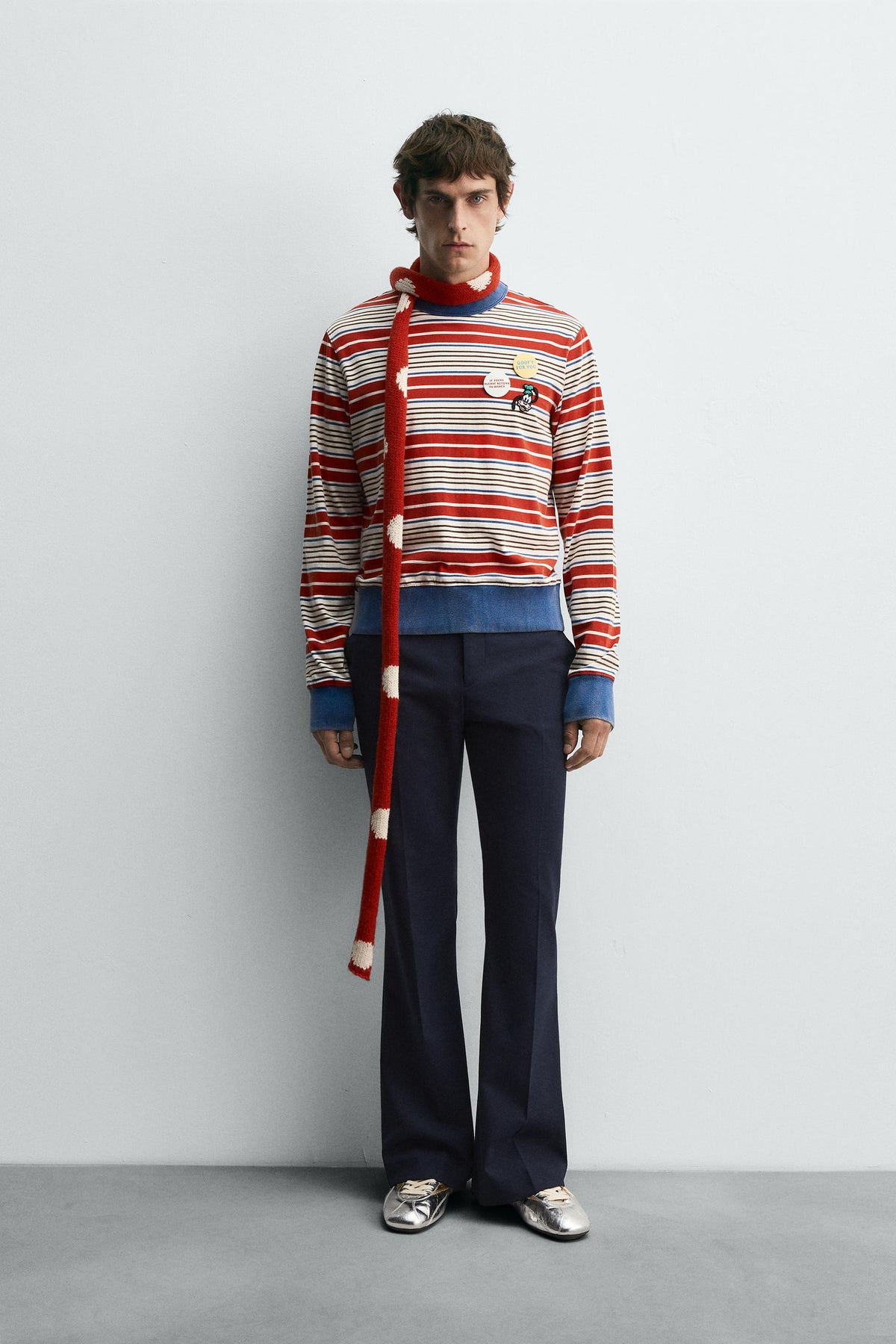 STRIPED T-SHIRT HARRY LAMBERT FOR X DISNEY - Image 1