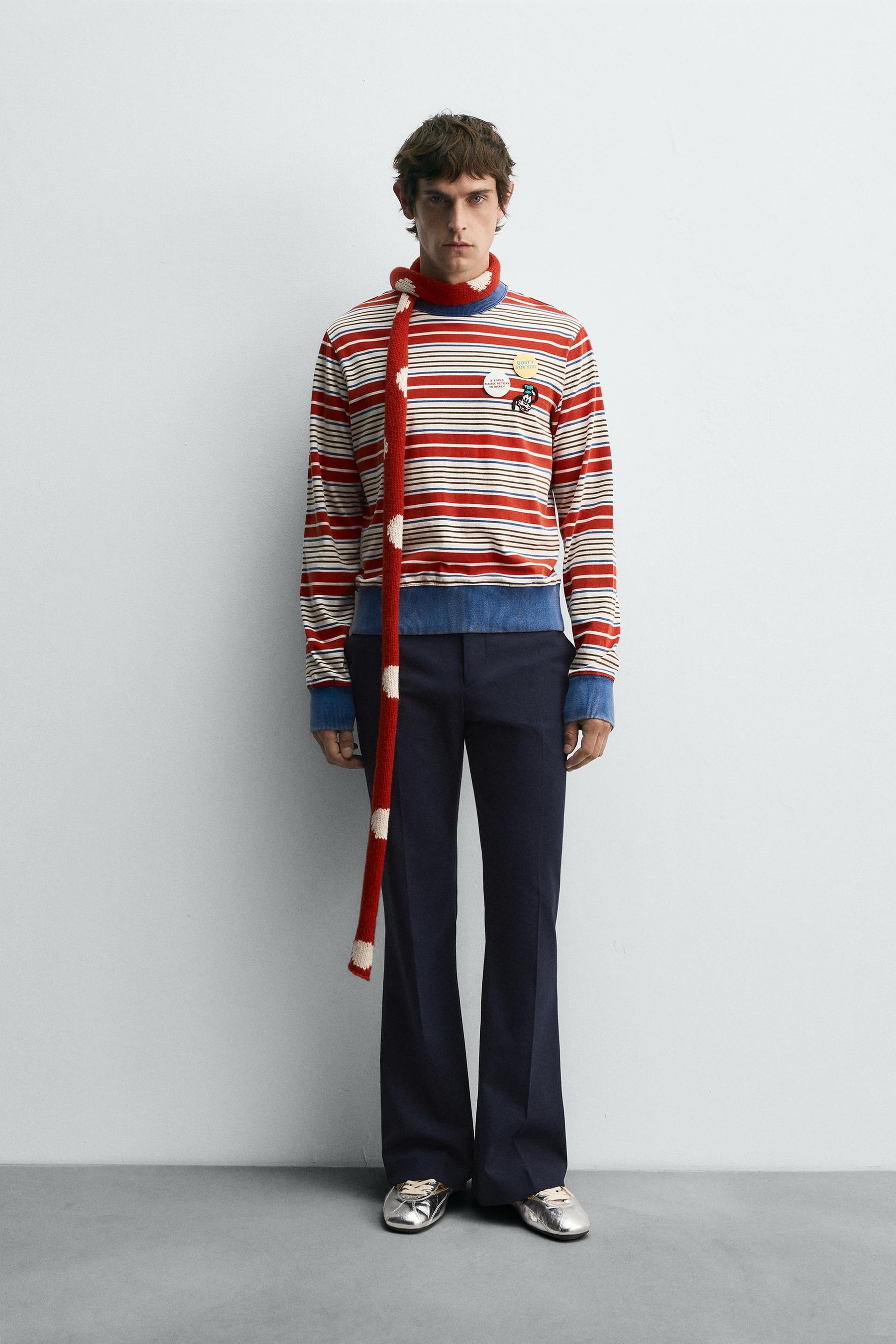 STRIPED T-SHIRT HARRY LAMBERT FOR X DISNEY - Image 1