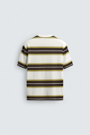 STRIPED JACQUARD T-SHIRT - Image 7