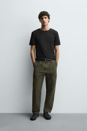 BASIC SLIM FIT T-SHIRT - Image 1