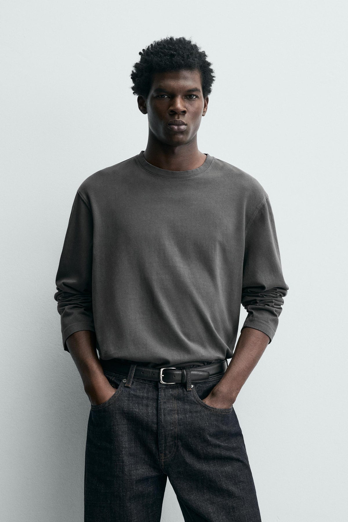 REGULAR FIT LONG SLEEVE T-SHIRT - Image 2