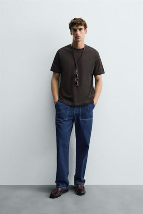 BASIC MEDIUM WEIGHT T-SHIRT - Image 1