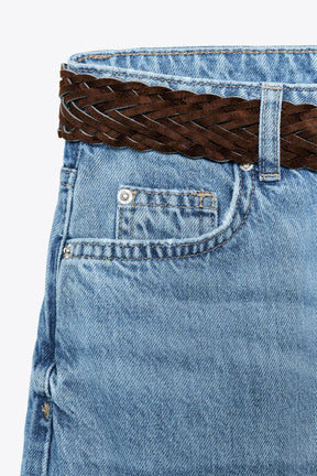 High-Waist Wide-Leg Jeans